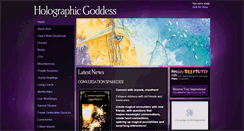 Desktop Screenshot of holographicgoddess.com